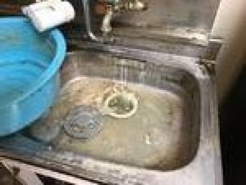 台所排水口の水つまり修理 目黒区基本料2980円～